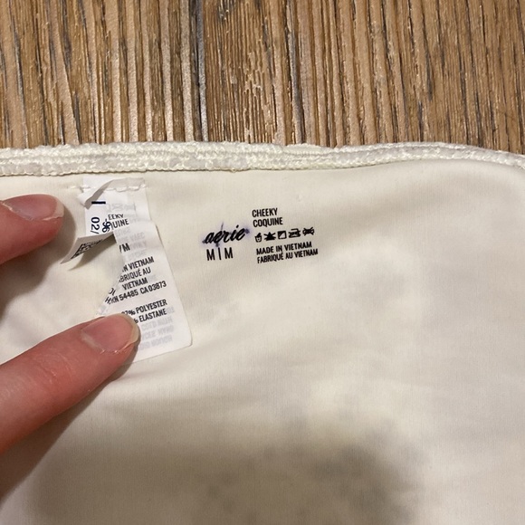 Aerie White Crochet Bikini - Picture 4 of 7